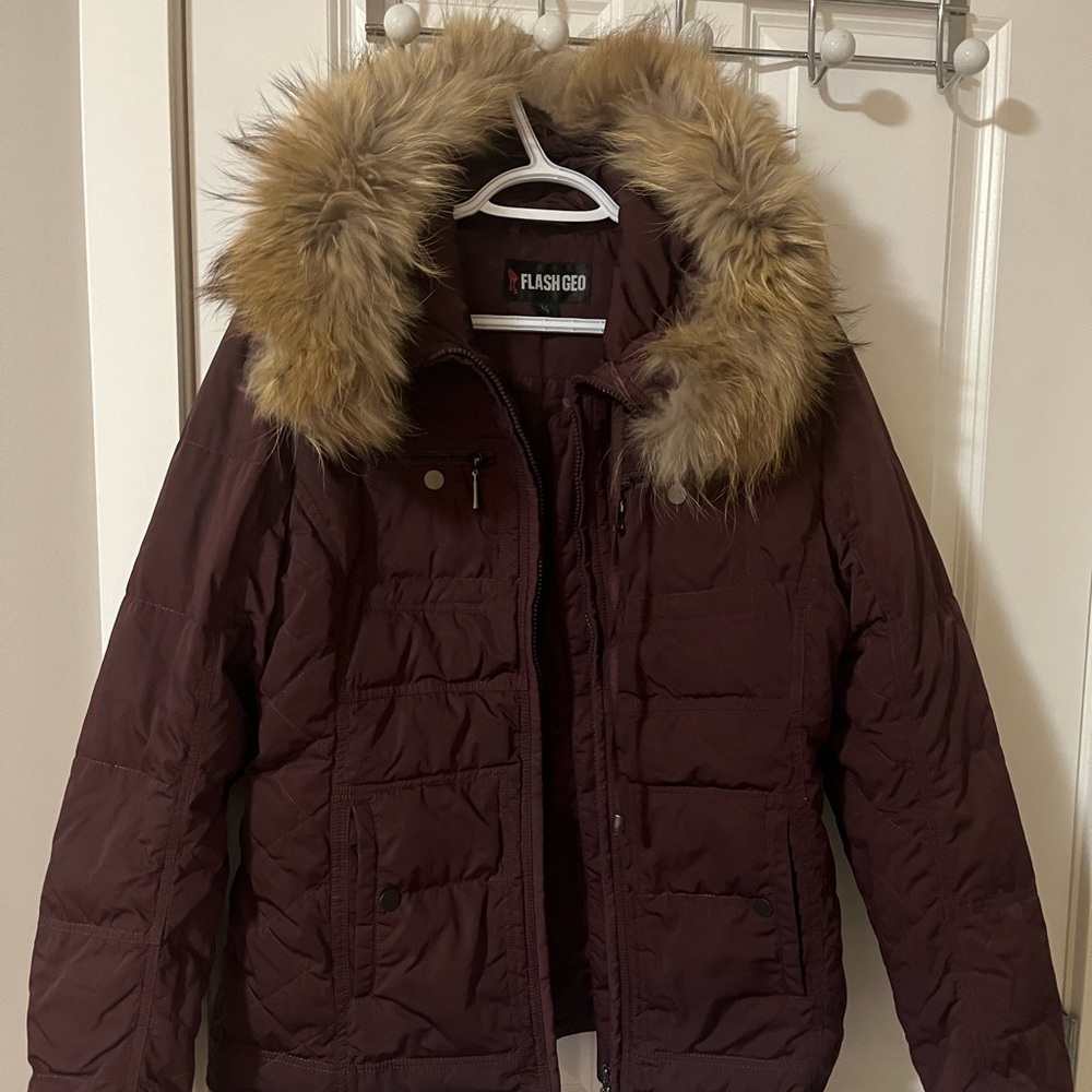 Flash Geo - REAL Fur - Winter Jacket